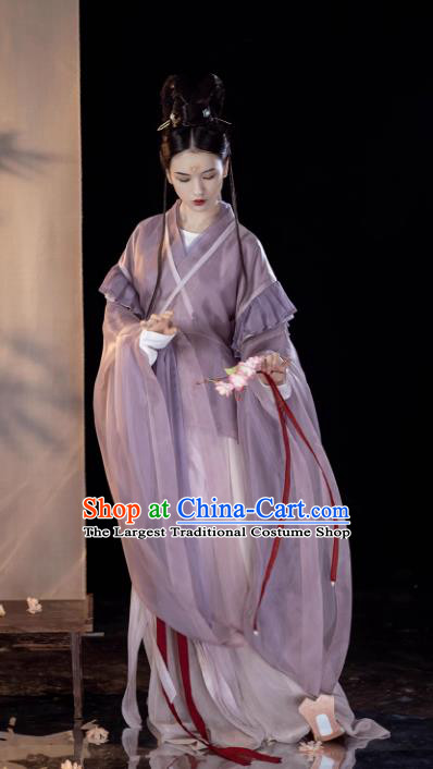 China Ancient Royal Princess Dress Southern and Northern Dynasties Replica Costumes Young Woman Hanfu