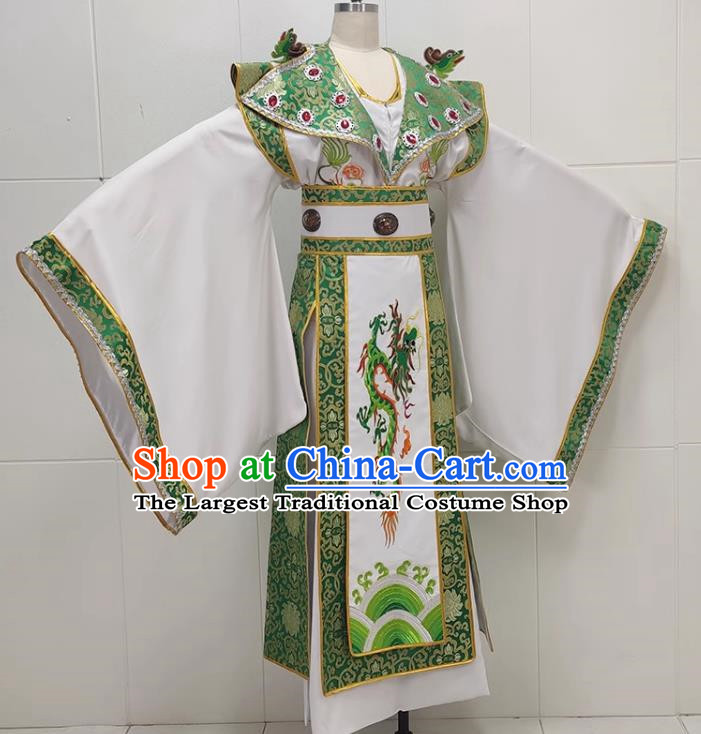 Green Drama Big Sleeved Xiaosheng Clothes Ancient Costumes Yue Opera Huangmei Opera Costumes Taiwan Costumes Local Ethnic Opera Costumes