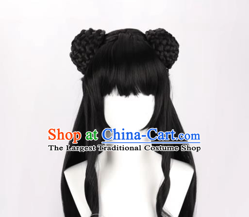 Ancient Style Costume COS Hanfu Skirt Jacket Skirt Girl Wig Headgear Mo Dao Jiang Yanli COS Wig