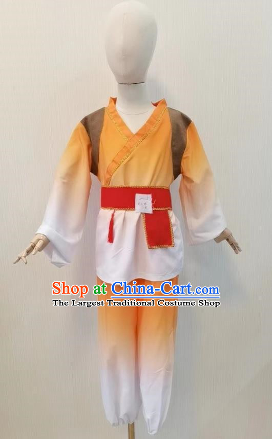 Taoli Cup Hit Soil Song And Dance Children Children Performance Performance National Costume Stage Costume