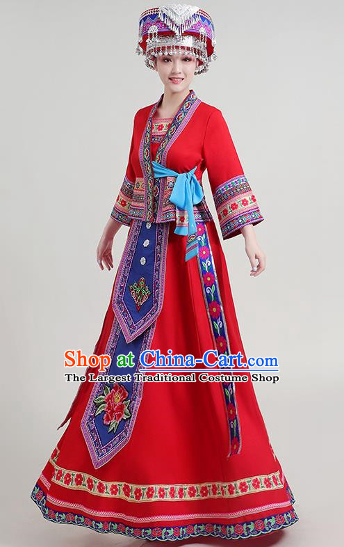 Miao Costumes 56 Ethnic Minority Costumes Female Adult Dance Costumes Dong And Tujia