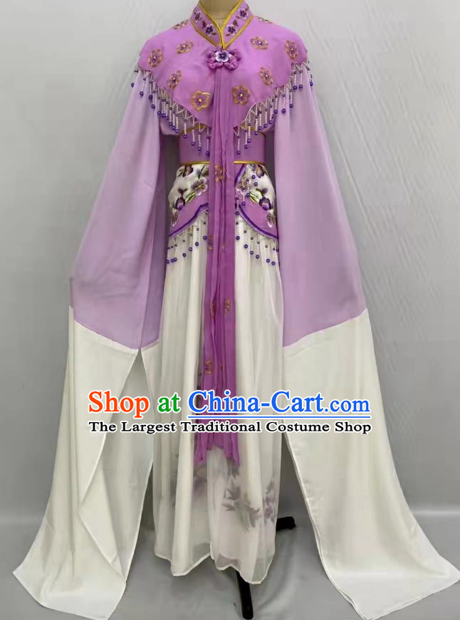 Purple Lin Sister Huadan Clothing Daiyu Fang Yafen Version of Dream of Red Mansions New Huadan Yue Opera Costume Huangmei Play Water Sleeves