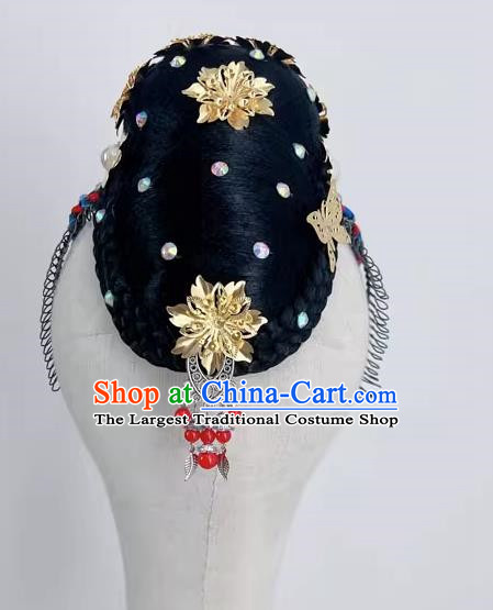 Mongolian Dance Art Examination Performance Repertoire Silent Grassland Performance Minority Headwear