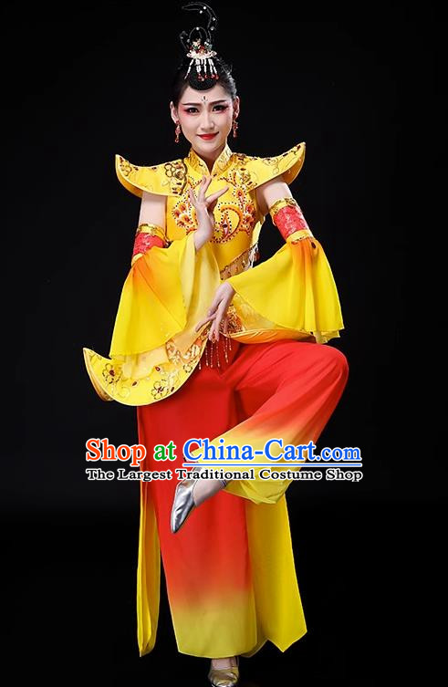 Xinjiang Dance Costumes Dunhuang Dance Costumes Classical Dance Thousand Handed Avalokitesvara Costumes Chinese Drumming Costumes Women