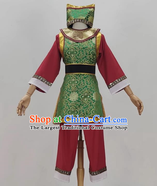 Opera Harlequin Costume Xiaosheng Clothes Shaoxing Opera Huangmei Opera Costumes Butler Costumes Opera Costumes Cantonese Opera Clown