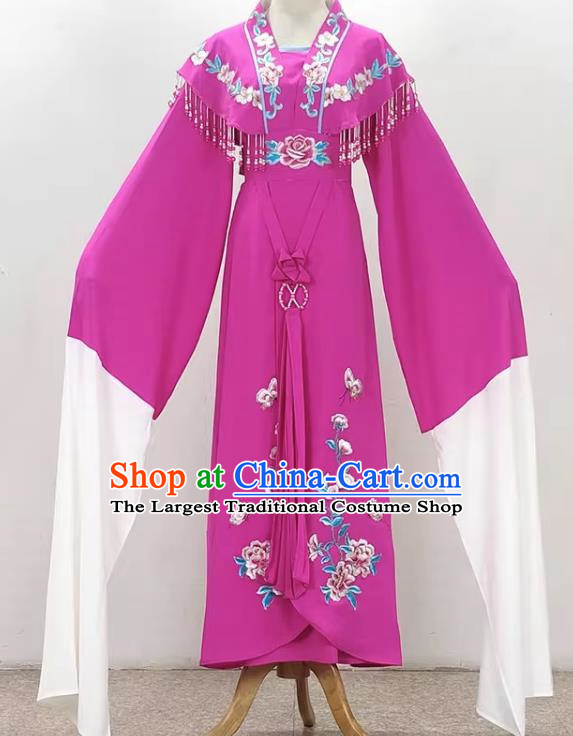 Magenta Peony Hua Dan Miss Costume Princess Costume Drama Opera Yue Opera Qiong Opera Huangmei Stage Costume