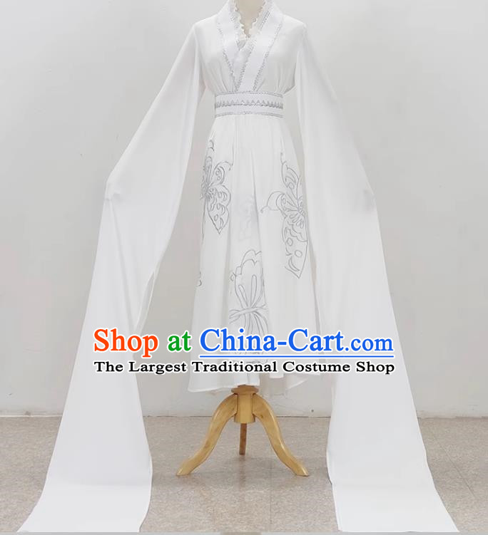 Big Butterfly Splitting Coffin Costume Huangmei Opera Costume New Water Sleeve Hua Dan Clothes Opera Dance