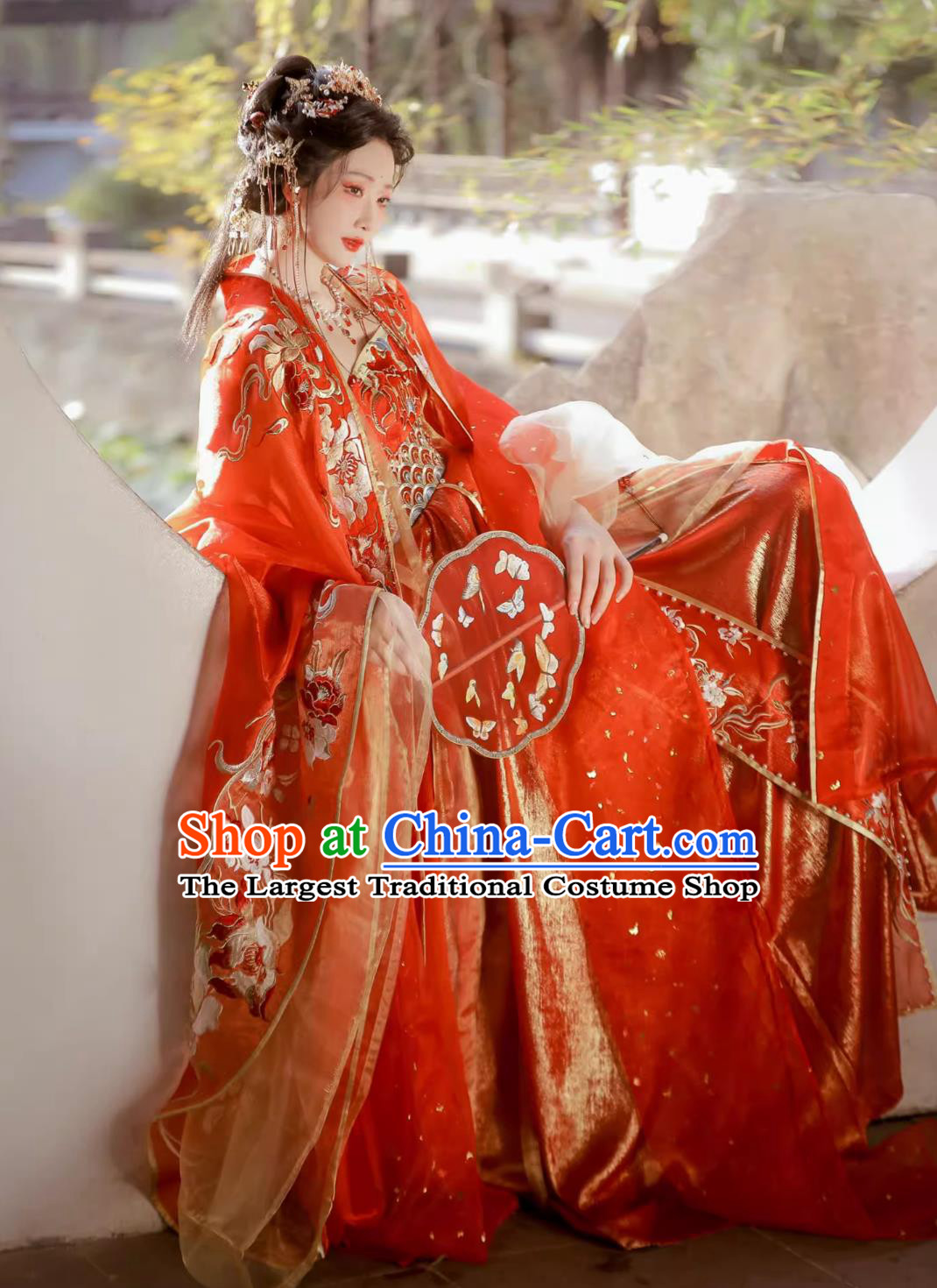 Online Shop Hanfu Chinese Loong Year Wedding Dress Ancient Princess Embroidered Garment Costumes