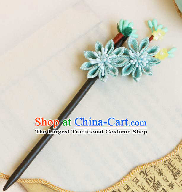 Ancient Young Lady Headpiece Handmade Qipao Hairpin China Hanfu Hair Jewelry