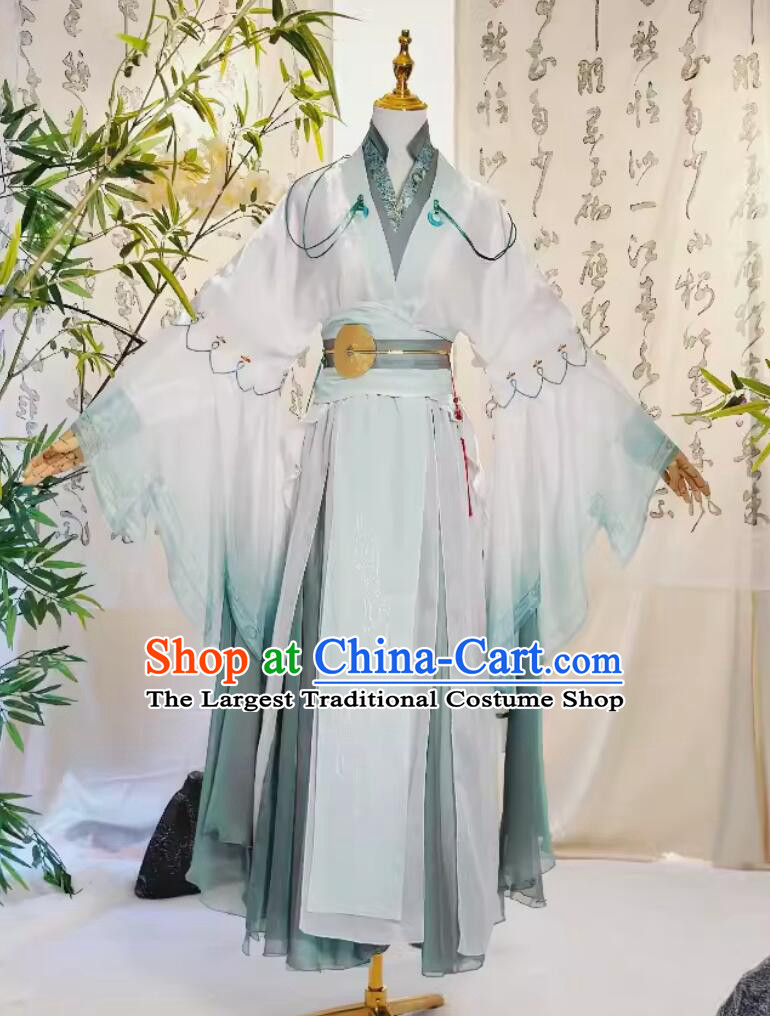 Comic Heaven Official Blessing Shi Qing Xuan Feng Shi Female Outfit Ancient Chinese Swordswoman Costumes