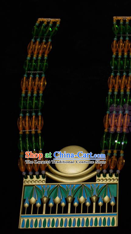 Cosplay Egyptian Queen Necklace Egyptian Necklace Artifact Replica Elegant Chain