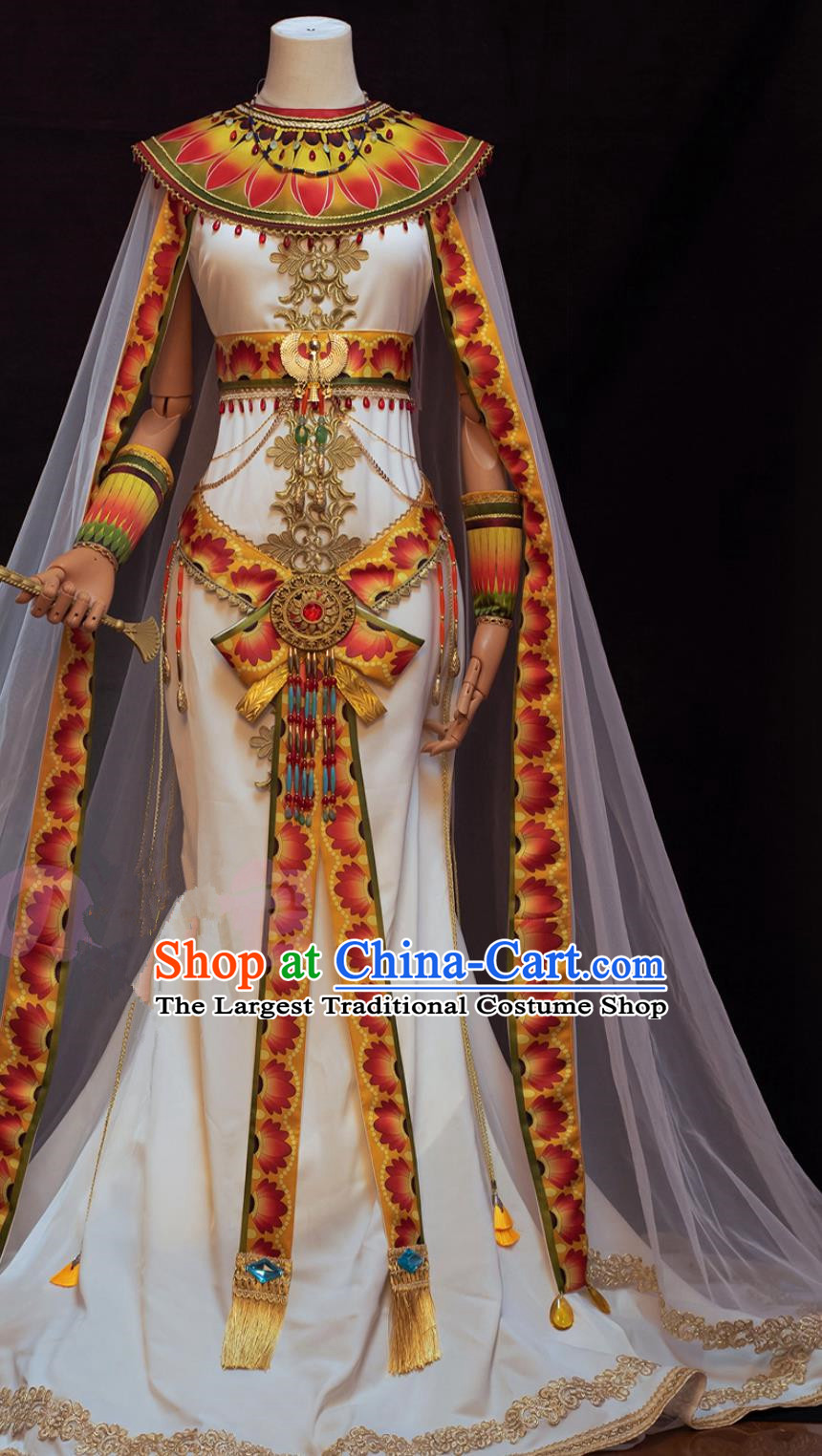 Daughter Of The Nile Kyle Cosplay Costume Egyptian Queen Dress