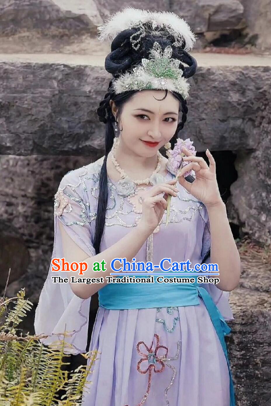 86 Version Journey To The West Rat Spirit Costume TV Drama Stage Performance Costume Opera Cosplay Purple Outfit