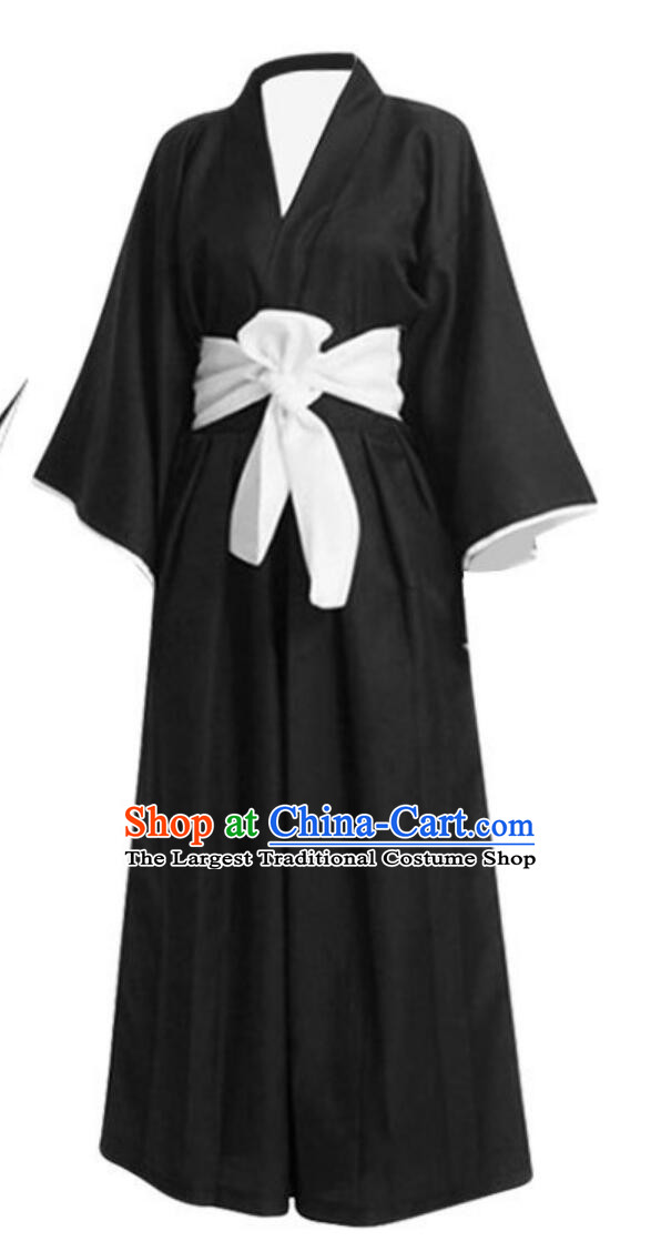 Bleach Cosplay Kurosaki Ichigo Costume Kuchiki Rukia Anime Shinigami Outfit Thousand Year Blood War Kendo Kimono