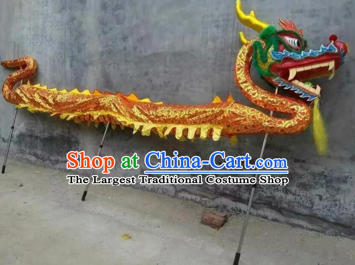 Celebration Parade Dragon Equipment Chinese Dragon Dance Costume Dragon Dancing Clothing Prop Set