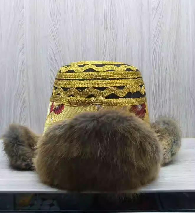 Tibetan Xia Hat Zang Ethnic Men Traditional Hat