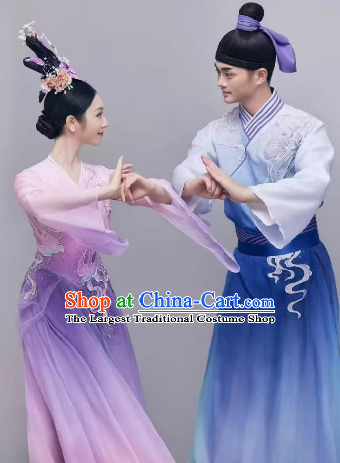 Classical Dance Dresses Chinese Immortal Performance Costumes for Women for Men